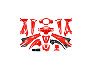 ΚΟΥΣΤΟΥΜΙ ΠΛΑΣΤ.(KIT) INNOVA 125 ΚΟΚΚΙΝΟ