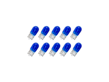 ΛΑΜΠΕΣ ΑΚΑΛΥΚΗ T10 (Δ/Κ) 12V/5W ΜΠΛΕ (x10)