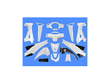 ΚΟΥΣΤΟΥΜΙ ΠΛΑΣΤ.(KIT) INNOVA 125 ΛΕΥΚΟ