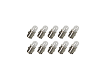 ΛΑΜΠΕΣ ΨΕΙΡΕΣ T6.5 (BA) 12V/2W (x10)