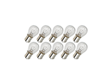 ΛΑΜΠΕΣ ΚΑΡΥΔΑΚΙ S25 (BA) 12V/21W (x10)(PH)