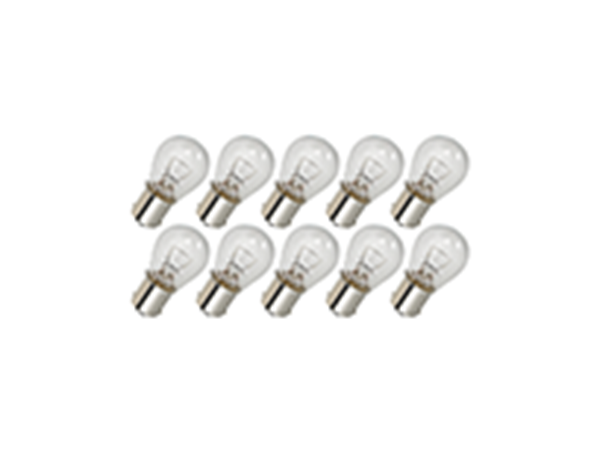 ΛΑΜΠΕΣ ΚΑΡΥΔΑΚΙ S25 (BA) 12V/21W (x10)(PH)