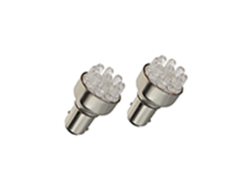 ΛΑΜΠΕΣ Φ.ΣΤΟΠ S25 (BA) 12V/21/5W LED ΚΟΚΚΙΝΗ (x2)
