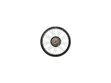 ΤΡΟΧΟΣ ΑΛΟΥΜ. ΠΙΣΩ (ΚΟΜΠΛΕ) INNOVA 125/125i inj ΜΑΥΡΟΣ HYPER-X