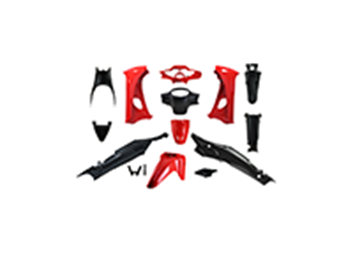 ΚΟΥΣΤΟΥΜΙ ΠΛΑΣΤ.(KIT) KRISS-125 ΚΟΚΚΙΝΟ