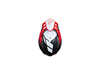 Εικόνα από ΚΡΑΝΟΣ JUST1 FF J34 PRO OUTERSPACE S WHITE/FLUO RED/BLACK MATT