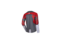 ΜΠΛΟΥΖΑ JUST1 J-ESSENTIAL L FLUID RED/GREY