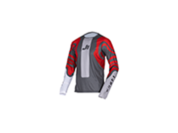 ΜΠΛΟΥΖΑ JUST1 J-ESSENTIAL XL FLUID GREY/RED