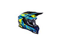 ΚΡΑΝΟΣ JUST1 OFF J-39 REVO M BLUE/FLUO YELLOW/BLACK GLOSS