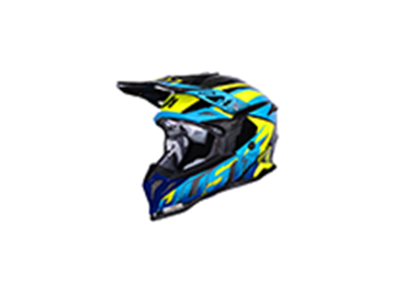 ΚΡΑΝΟΣ JUST1 OFF J-39 REVO XL BLUE/FLUO YELLOW/BLACK GLOSS