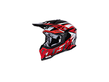 ΚΡΑΝΟΣ JUST1 OFF J-39 REVO M RED/WHITE/BLACK GLOSS