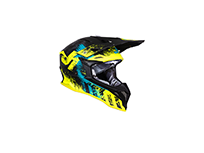 ΚΡΑΝΟΣ JUST1 OFF J-39 STORM L BLUE/FLUO YELLOW/BLACK MATT