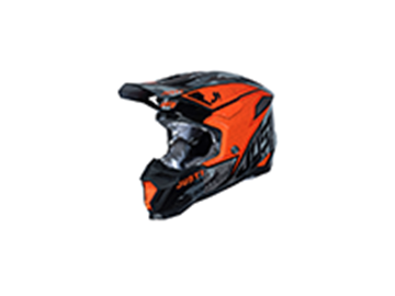 ΚΡΑΝΟΣ JUST1 OFF J-40 SHOOTER L CAMO/ORANGE/BLACK GLOSS