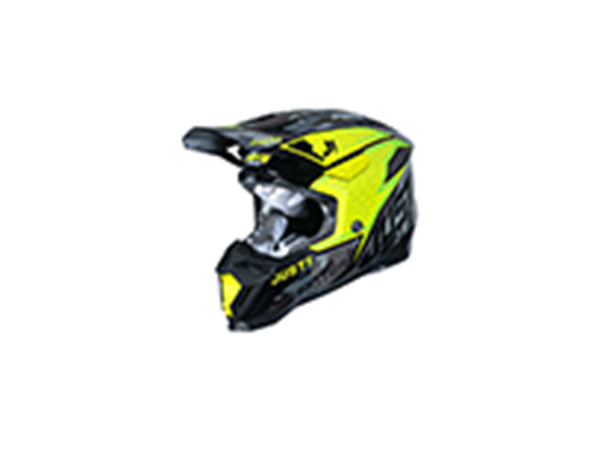 ΚΡΑΝΟΣ JUST1 OFF J-40 SHOOTER L CAMO/YELLOW FLUO/BLACK GLOSS