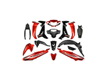 ΚΟΥΣΤΟΥΜΙ ΠΛΑΣΤ.(KIT) CRYPTON (T110C) ΚΟΚΚΙΝΟ/ΜΑΥΡΟ