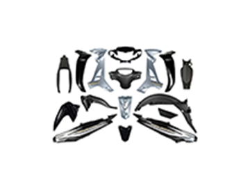 ΚΟΥΣΤΟΥΜΙ ΠΛΑΣΤ.(KIT) CRYPTON (T110C) ΜΑΥΡΟ/ΑΣΗΜΙ