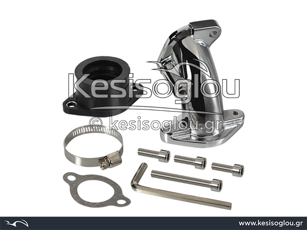 ΛΑΙΜΟΣ ΚΑΡΜΠΥΡΑΤΕΡ (KIT) MAJESTY/X-MAX 250 ΧΡΩΜΙΟ