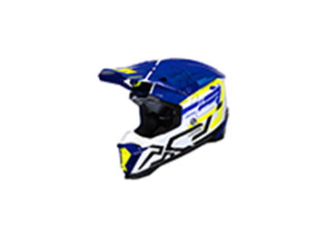 ΚΡΑΝΟΣ JUST1 OFF J-40 MISSION M FLUO YELLOW-BLUE GLOSS