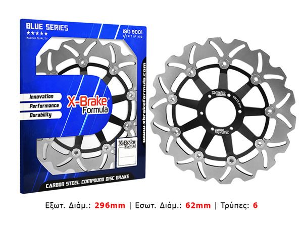 ΔΙΣΚΟΠΛΑΚΑ STX05F-FLO-W (VARADERO 1000) ΠΛΕΥΣΤΗ ΕΜΠΡΟΣ X-BRAKE