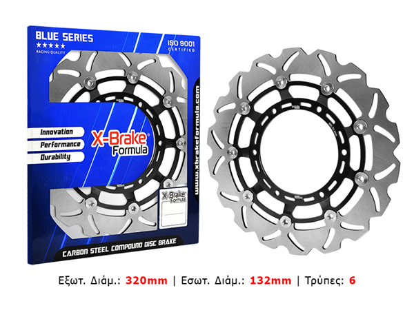 ΔΙΣΚΟΠΛΑΚΑ STX74F-FLO-W (XT660X) ΠΛΕΥΣΤΗ ΕΜΠΡΟΣ X-BRAKE