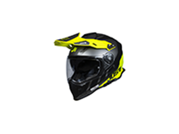 ΚΡΑΝΟΣ JUST1 FF J34 PRO OUTERSPACE L WHITE/FLUO YELLOW/BLACK GLOSS