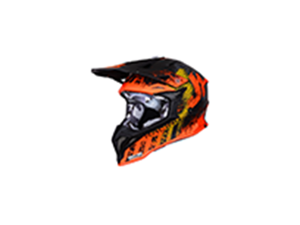 ΚΡΑΝΟΣ JUST1 OFF J-39 STORM M ORANGE/SAND/BLACK MATT