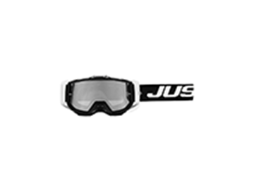 ΜΑΣΚΑ JUST1 MX IRIS 2.0 LOGO WHITE/BLACK