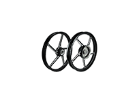 ΤΡΟΧΟΙ ΣΕΤ AJI RACING (AJI511) CRYPTON-X (T135) ΜΑΥΡΟΙ