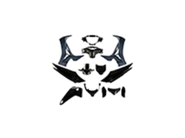 ΚΟΥΣΤΟΥΜΙ ΠΛΑΣΤ.(KIT) SUPRA-X 125i ΜΑΥΡΟ