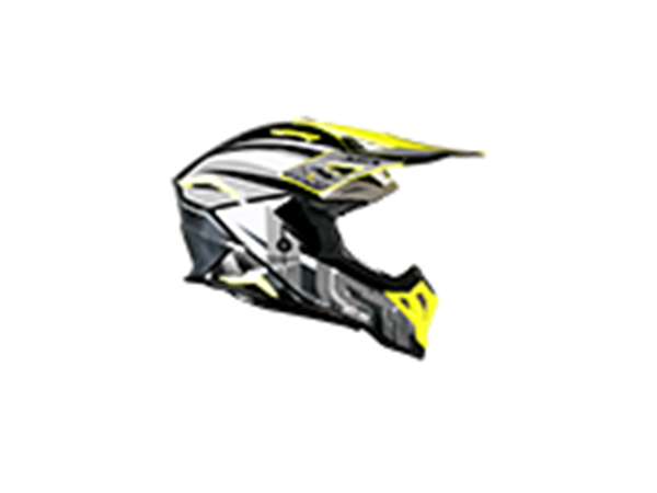 ΚΡΑΝΟΣ JUST1 OFF J-39 REVO L GREY/FLUO YELLOW/BLACK MATT