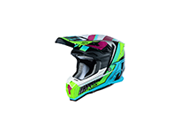 ΚΡΑΝΟΣ JUST1 OFF J-22F FRENETIK M FLUO LIME/BLACK GLOSS