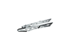 Εικόνα από ΨΑΛΙΔΙ ΠΙΣΩ AJI RACING CNC CRYPTON-X (T135) ΑΣΗΜΙ (+5CM)