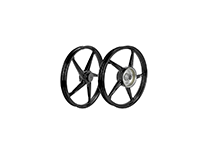 ΤΡΟΧΟΙ ΣΕΤ AJI RACING STRIKE CRYPTON-X (T135) ΜΑΥΡΟΙ