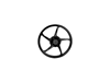 Εικόνα από ΤΡΟΧΟΙ ΣΕΤ AJI RACING STRIKE CRYPTON-X (T135) ΜΑΥΡΟΙ