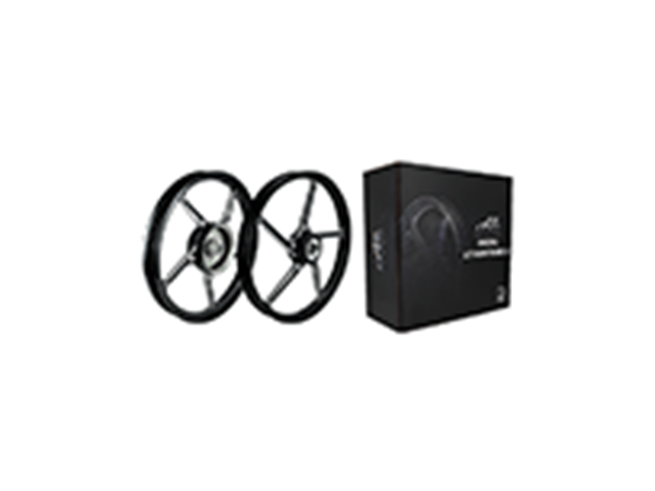 ΤΡΟΧΟΙ ΣΕΤ AJI RACING (AJI511) CRYPTON-X (T135) ΜΑΥΡΟΙ