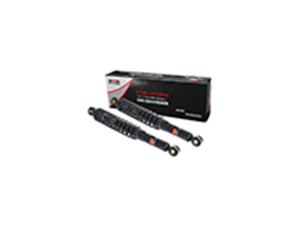 ΑΜΟΡΤΙΣΕΡ (ΣΕΤ) ΠΙΣΩ 345MM SUPRA/INNOVA 125/125i inj ΕΝΙΣΧ. ΜΑΥΡΟ HYPER-X