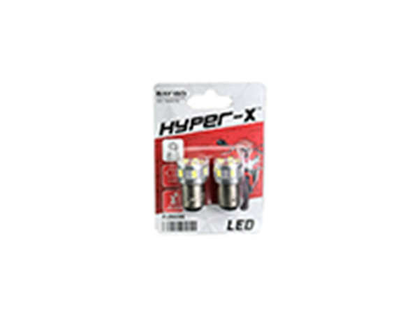 ΛΑΜΠΕΣ Φ.ΣΤΟΠ S25 (BA) 12V/21/5W LED ΛΕΥΚΗ (x2)
