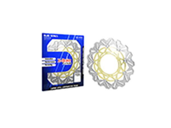 ΔΙΣΚΟΠΛΑΚΑ WK115F-FLO-W (KTM LC4 ENDURO 640) ΠΛΕΥΣΤΗ ΕΜΠΡΟΣ X-BRAKE