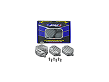 ΚΑΠΑΚΙΑ ΚΕΦΑΛΗΣ (ΣΕΤ) ATAKA RACING CNC INNOVA 125 (4V) ΧΡΩΜΙΟ