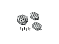 ΚΑΠΑΚΙΑ ΚΕΦΑΛΗΣ (ΣΕΤ) ATAKA RACING CNC INNOVA 125 (4V) ΧΡΩΜΙΟ