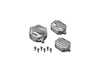 Εικόνα από ΚΑΠΑΚΙΑ ΚΕΦΑΛΗΣ (ΣΕΤ) ATAKA RACING CNC INNOVA 125 (4V) ΧΡΩΜΙΟ
