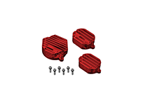 ΚΑΠΑΚΙΑ ΚΕΦΑΛΗΣ (ΣΕΤ) ATAKA RACING CNC INNOVA 125 (4V) ΚΟΚΚΙΝΑ
