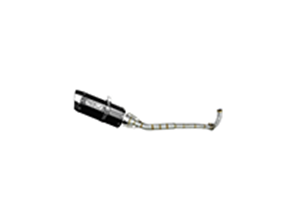 ΕΞΑΤΜΙΣΗ HYPER-X INOX Φ51 DAYTONA SPRINTER/VELOS-125 (ΜΕ Λ)(CARBON) (31697)